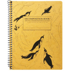 Decomposition - Spiral Notebook - Ruled - Large - King Penguins