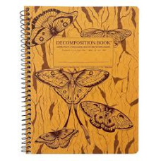 Decomposition - Spiral Notebook - Ruled - Large - Midnight Moths
