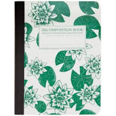 Decomposition - Notebook - Ruled - Large - Lily Pads