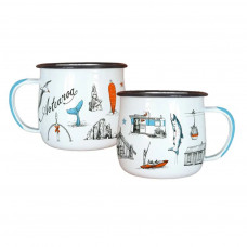 Wolfkamp & Stone - Aotearoa - Enamel Mug