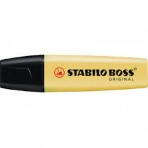 Stabilo Boss Highlighter 70/144 Pastel Milky Yellow