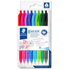 Ballpoint Pen Tri 4230 Medium - 8 Asst Colours