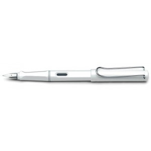 Lamy Safari Fountain Pen Shiny White M (019)
