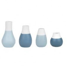 Räder - Blue Mini Pastel Vases Set of 4