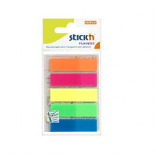 Stick'n Film Index Flags Neon 45x12mm 125 Flags 5 Colours