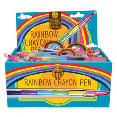 Rainbow Crayon Pen - assorted - House of Marbles