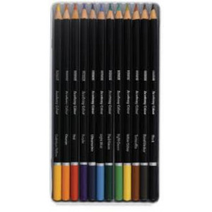 Derwent Academy Pencils Colour 12 Tin