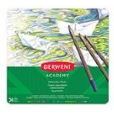 Derwent Academy Watercolour Pencil Tin 24
