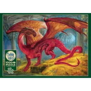 Red Dragon's Treasure 1000 Piece Jigsaw Puzzle