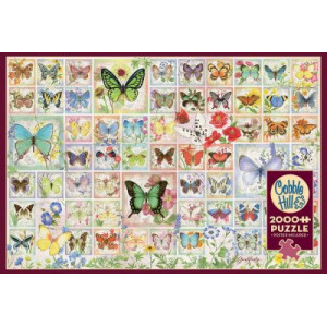 Butterflies & Blossoms 2000 Piece Jigsaw Puzzle