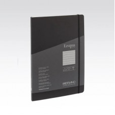 FB 90GSM LINED A4 BLACK 80 SHT