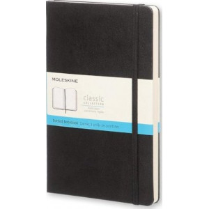 Moleskine Classic Hard Cover Notebook Dot Grid Large Black