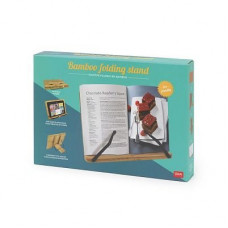 Bamboo Folding Book Stand