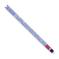 Legami Erasable Gel Pen Hippo: Blue Ink
