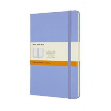 Moleskine Classic Hardcover Notebook Ruled Large Hydrangea Blue