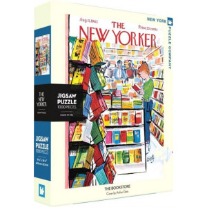 New York Puzzle Company - The Bookstore - 1000 Pce Puzzle
