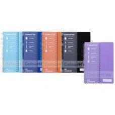 Colourhide Notebook A5 200 Page Asst.