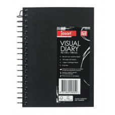 Jasart Standard Visual Diary Spiral Bound A6 60 Page FSC