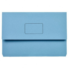 Marbig Slimpick Foolscap Document Wallet Blue