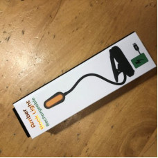 Amber Book Light Rechargeable - Black