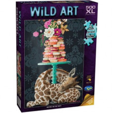 Wild Art 500 Piece XL Jigsaw Puzzle Waiting For The Party