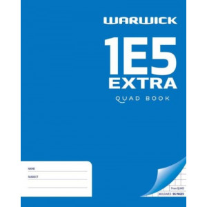 1E5 Extra Quad Book WARWICK