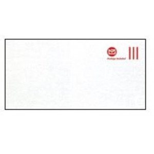 NZ Post Single DLE Postage Included Envelope (Non window)