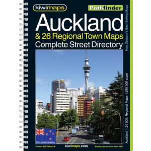 Pathfinder Book-map (A4) Auckland & 26 towns 33E