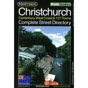 Pathfinder Book-map (A4) Christchurch & Canterbury 22E