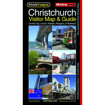 Metromaps Christchurch Visitor 24E