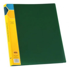 Marbig A4 Non Refillable Display Book 20P Dark Green