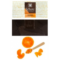 Schoc Chocolate : Tangerine in Dark Chocolate Tablet