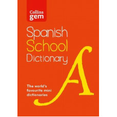 Spanish School Gem Dictionary: Trusted support for learning, in a mini-format (Collins School Dictionaries)
