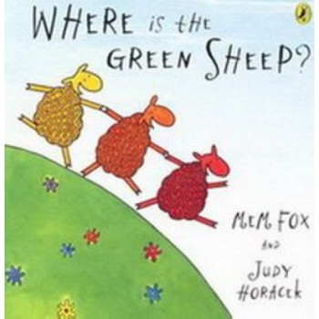 Where is The Green Sheep? (Board Book)