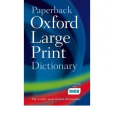 Paperback Oxford Large Print Dictionary