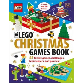 The LEGO Christmas Games Book: 55 Festive Brainteasers, Games, Challenges, and Puzzles