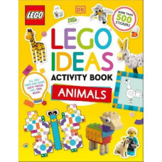 LEGO Ideas Activity Book Animals: Packed with LEGO Building and Sticker Activities and Fun Facts. With 500+ Stickers!