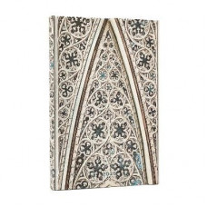 PB 2026 Vault of the Milan Cathedral (Duomo di Milano) Mini 12-month Verso Hardcover Flexi Dayplanner 2026 (Wrap Closure)