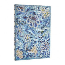 PB 2026 Blue Willow (Celebrate Hanfu) Midi 12-month Horizontal Softcover Flexi Dayplanner 2026 (Elastic Band Closure)