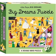 Little People, BIG DREAMS Puzzle: 100-Piece Double-Sided Puzzle