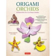 Origami Orchids Kit: 20 Beautiful Die-Cut Paper Models