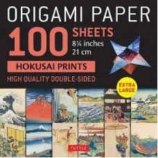 Origami Paper 100 sheets Hokusai Prints 8 1/4" (21 cm)