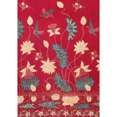 Journal Sarong Buketan with Lotuses, Lined Paperback: Blank Lined 144 Page A5 Notebook