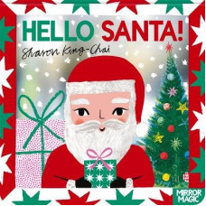 Hello Santa!: A Christmas search-and-find mirror book