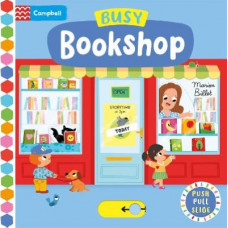 Busy Bookshop: A Push, Pull, Slide Book