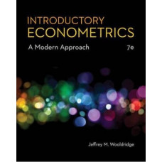 Introductory Econometrics: A Modern Approach (7 edition)