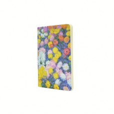PB - Monet's Chrysanthemums A5 Lined Cahier