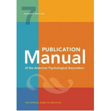 Publication Manual of the American Psychological Association APA 7E (Paperback Ed)