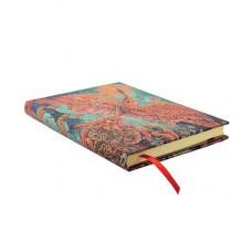 PB - Firebird (Birds of Happiness) Midi Lined Hardback Journal (Elastic Band Closure)