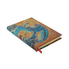 PB - Skybird (Birds of Happiness) Midi Lined Hardback Journal (Elastic Band Closure)